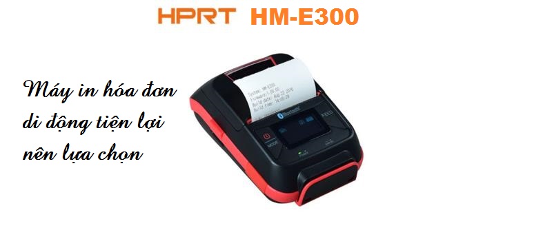 Thông tin mô tả máy in hóa đơn HPRT HM-E300