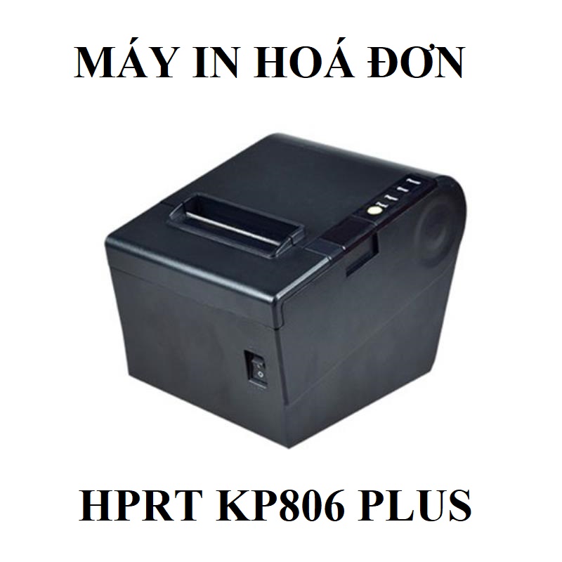 Máy in HPRT KP806 PLUS có thiết kế nhỏ gọn và tiện lợi